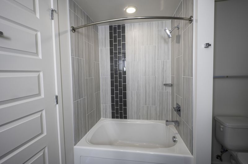 Compact Shower with Tub Combo